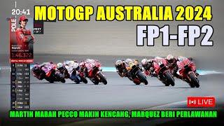 GILA BERITA MOTOGP HARI INI KAMIS 10 OKTOBER 2024 LIVE FP1 - FP2 PECCO BRUTAL MARQUEZ MOTOGP 2024