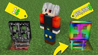 1$ GİZLİ GEÇİT VS 100000$ GİZLİ GEÇİT - Minecraft