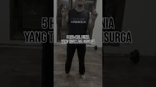 Di dunia ada tapi tidak ada disurga? #allah #muhammad #hijrah #rasulullah #gym #calisthenics #surga