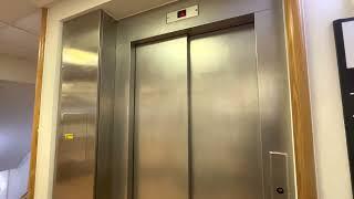 23 Side door Customer elevator at ASDA Southampton UK
