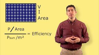 Calculating PV Module Conversion Efficiency  Solar Energy Basics  edX Series
