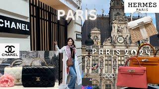 Paris Shopping Vlog I Paris Hermes Faubourg Saint Honore I Paris Chanel New Collection I Paris Cafe