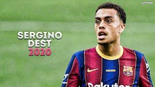 Sergiño Dest - Welcome to Barcelona 2020  Defensive Skills & Goals  HD