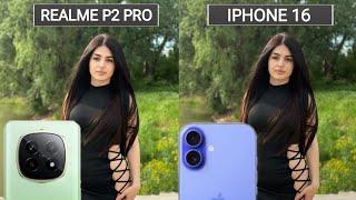 Realme P2 pro VS iphone 16 Camera test Comparison