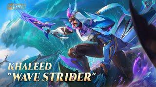 New Skin  Khaleed Wave Strider  Mobile Legends Bang Bang