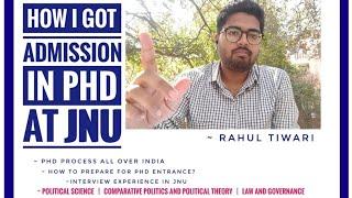 How to get admission in PhD in JNU?  Political science  CUET PhD  Personal experience  My advice