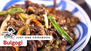 How To Make Bulgogi Korean Grilled Beef Recipe  プルゴギの作り方 レシピ