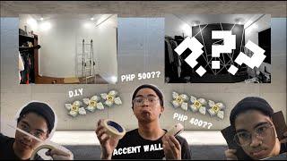 Php 500??? - D.I.Y Accent Wall
