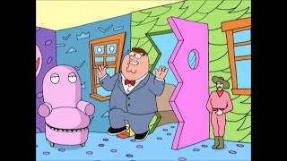 Family Guy- Peter turns living room into Pee Wees Playhouse