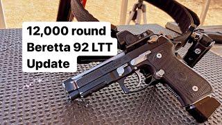 12000 round Beretta 92 LTT Update
