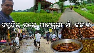 ବହୁ ଦିନ ପରେ ପାଟକୁରା ଗାଁ ବଜାର l Patkura @Gouranganayakodiavlogs