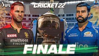 The Final - Royal Challengers Bangalore vs Mumbai Indians - Cricket 22 T10 IPL 2023 #11