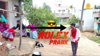 Rolex Real Prank On Auntys Rolex 