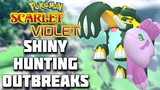 LIVE SHINY HUNTING MASS OUTBREAKS IN POKEMON SCARLET AND VIOLET