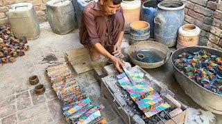 The Beautiful Plastic Bracelet making process