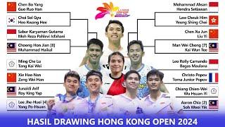 Hasil Drawing Hong Kong Open 2024. 𝗔𝗗𝗔 𝗣𝗘𝗥𝗔𝗡𝗚 𝗦𝗔𝗨𝗗𝗔𝗥𝗔 𝗗𝗜 𝗕𝗔𝗕𝗔𝗞 𝗣𝗘𝗥𝗧𝗔𝗠𝗔 #hongkongopen2024