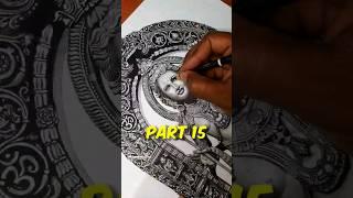 part 15 ayodhya ramlala detailed drawing #art#jaishreeram#trending#shorts