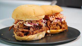 Bourbon BBQ Pulled Pork Simple Coleslaw