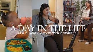 A DAY IN THE LIFE OF A YOUNG MOM  2 under 2 + toddler tantrums + the real of motherhood + raw&real