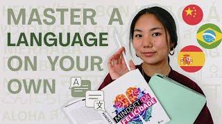 how to learn a language on your own as a busy student self study guide