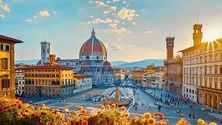 FLORENCE ITALY - THE MOST BEAUTIFUL CITY IN ITALY - THE MOST BEAUTIFUL PLACES IN THE WORLD 4K HDR