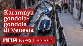 Italia kekeringan kanal dan danau di Venesia surut - BBC News Indonesia