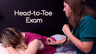 Classic ASMR Head-To-Toe Exam for Falling Asleep natural spoken roleplay