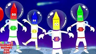 Five Little Astronauts + More Nursery Rhymes for Babies by Crayons