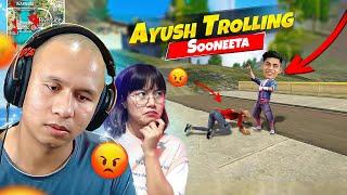 Trolling Sooneeta with No Reason  Emote Revenge on Girls Squad  Tonde Gamer