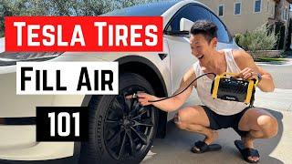 I Made My Wife Put Air in my Tesla Tires Quick Tip