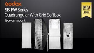 Godox Softbox SB-FW Series With Grid  Bowen Mount  วิดีโอรีวิว  Live  ถ่ายรูปติบัตร  สตูดิโอ