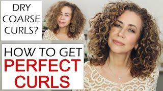 STEP BY STEP TUTORIAL FOR CURLY HAIR  DEFINED FRIZZ FREE CURLS