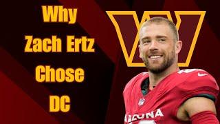 Why Did Zach Ertz Want To Come To Washington?  Take Command