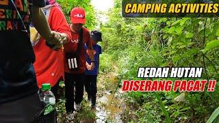 CAMPING ACTIVITIES  MASUK HUTAN KACAU LALUAN PACAT  LAYAN FLYINGFOX MENYEBERANGI SUNGAI RUI GERIK