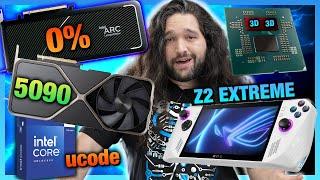 HW News - RTX 5090 & 5080 Leaks Valve ARM64 Experiments Intel Arc 0% Marketshare 4090 Price