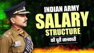 Indian Army Officers Salary Structure  Rank-Wise Officers Salary Structure Pay Scale Allowances