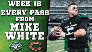 Mike White Highlights - Week 12 - Every Pass vs Bears