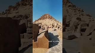The TEMPLE at The PYRAMID Of Sahure  Magical Egypt