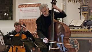 ROSSINI Duetto per violoncello e contrabbasso - Guido Schiefen vcl & Božo Paradžik db LIVE 2018