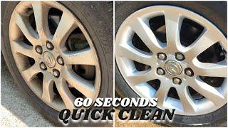 How To Clean Wheels FAST In 60 Seconds