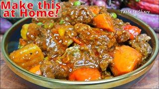 The Best Beef Recipe Youll Ever Make You will be addicted Easy Ingredients Beef Kaldereta