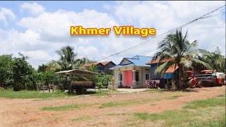 Inside Cambodias Beautiful Village In Battambang Province  khmer rural post 