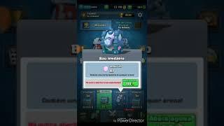 Abrindo baú do rei lendário clash royale