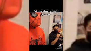 Going to School Dressed as Spider-Man Prank