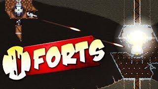 DESTROYING the FORTS MEGABOSSES - Forts Multiplayer Gameplay