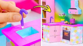 ADORABLE MINIATURE CRAFTS  DIY MINIATURE KITCHEN SET