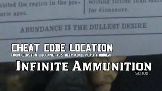 Infinite Ammunition - Cheat Code Location RDRII