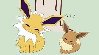 Eevee wants to imitate Jolteon who is cool and cute  Pokémon Animation