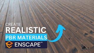 How to create Realistic PBR Materials in Enscape