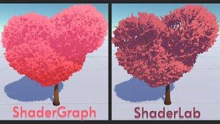 ShaderGraph vs ShaderLab Leaf Material